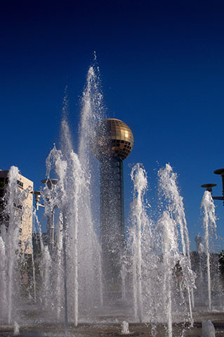 worlds fair park fountain